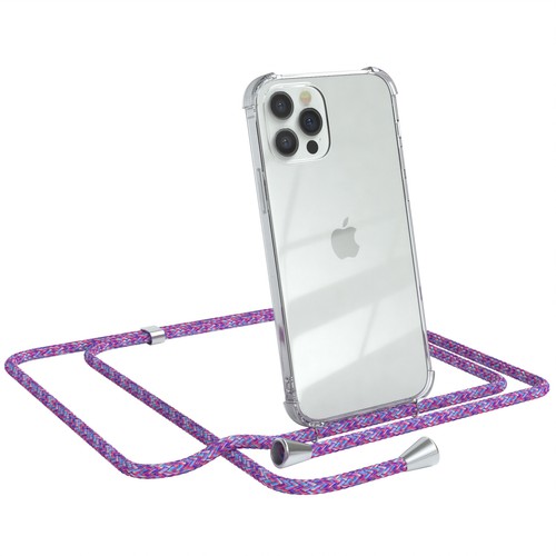 EAZY CASE do Apple iPhone 12 / 12 Pro Etui Opaska Łańcuszek na telefon komórkowy Silikon Etui Cover - Zdjęcie 18 z 31