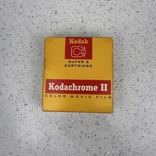 Kodak Kodachrome II KA464 Color Movie Film Super 8 Cartridge 50ft Exp 06/71 READ