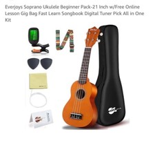 Everjoys Hawaiian Ukulele