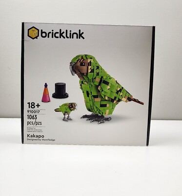 LEGO 910017 KAKAPO BRICKLINK 2021 DESIGNER PROGRAM  MIB Factory Sealed Retired
