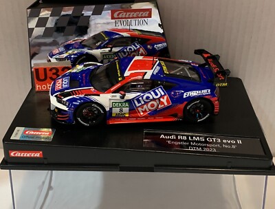 SLOT CAR CARRERA EVOLUTION 27771 Audi R8 LMS GT3 EvoII #8 DTM 2023 Engstler