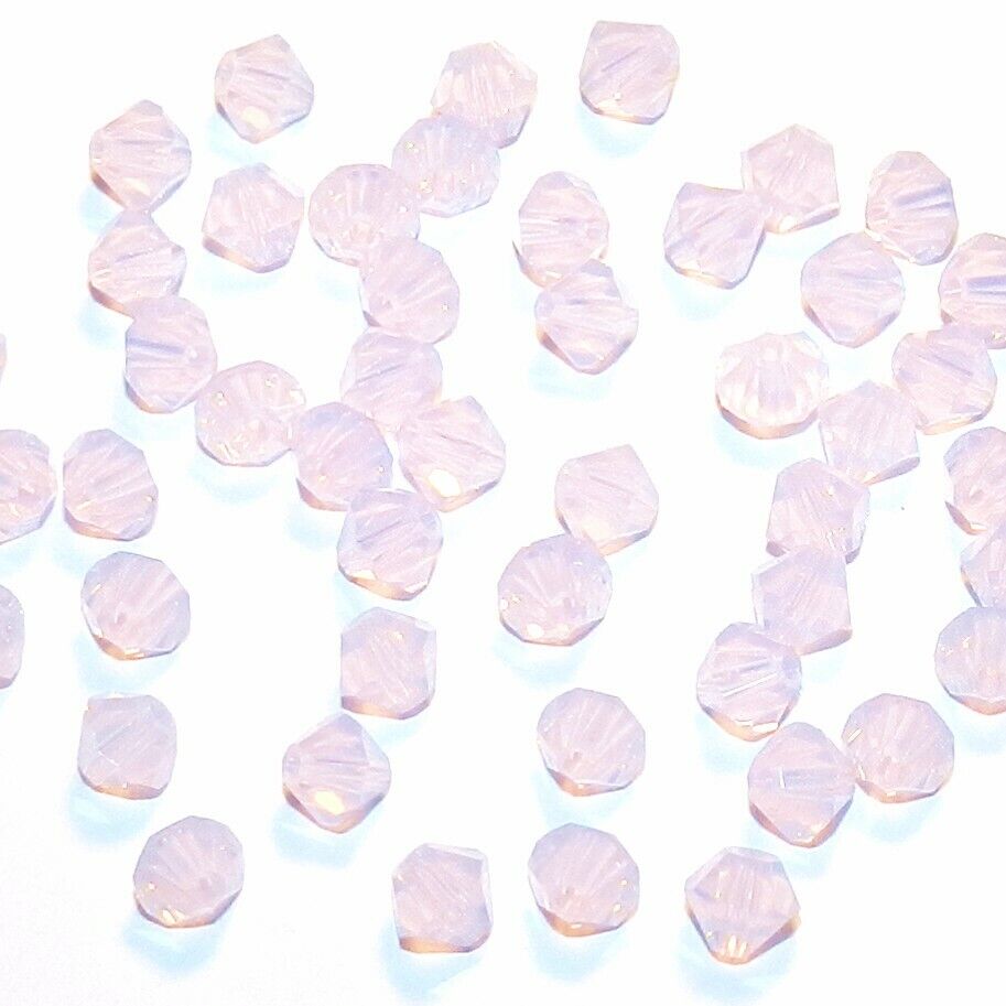 SCB378 Rosewater Opal Pink 4mm Faceted Bicone Swarovski SCB378 Rosewater Opal Pink 4mm Faceted Bicone Swarovski