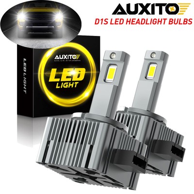 Y19Pro LED Headlight Bulb D1S D1R High Low Beam Replace HID Xenon Conversion Kit