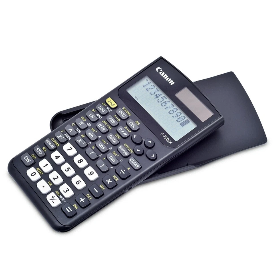 CANON Scientific/Engineering Solar Calculator 2-Line Display for School/Business - Image 4 of 4