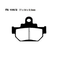 Ebc BremsbeläGe Vorn Passend FüR Suzuki Dr 600 R Dakar Bj. 1986-1989