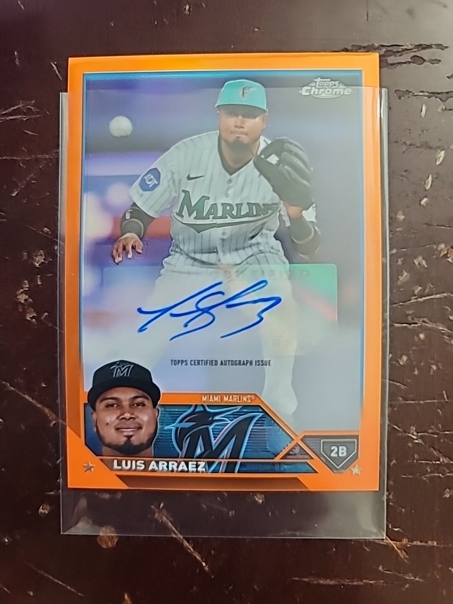 2023 Topps Chrome Update Series LUIS ARRAEZ Auto Autograph 2023 Topps Chrome Update Series LUIS ARRAEZ Auto Autograph
