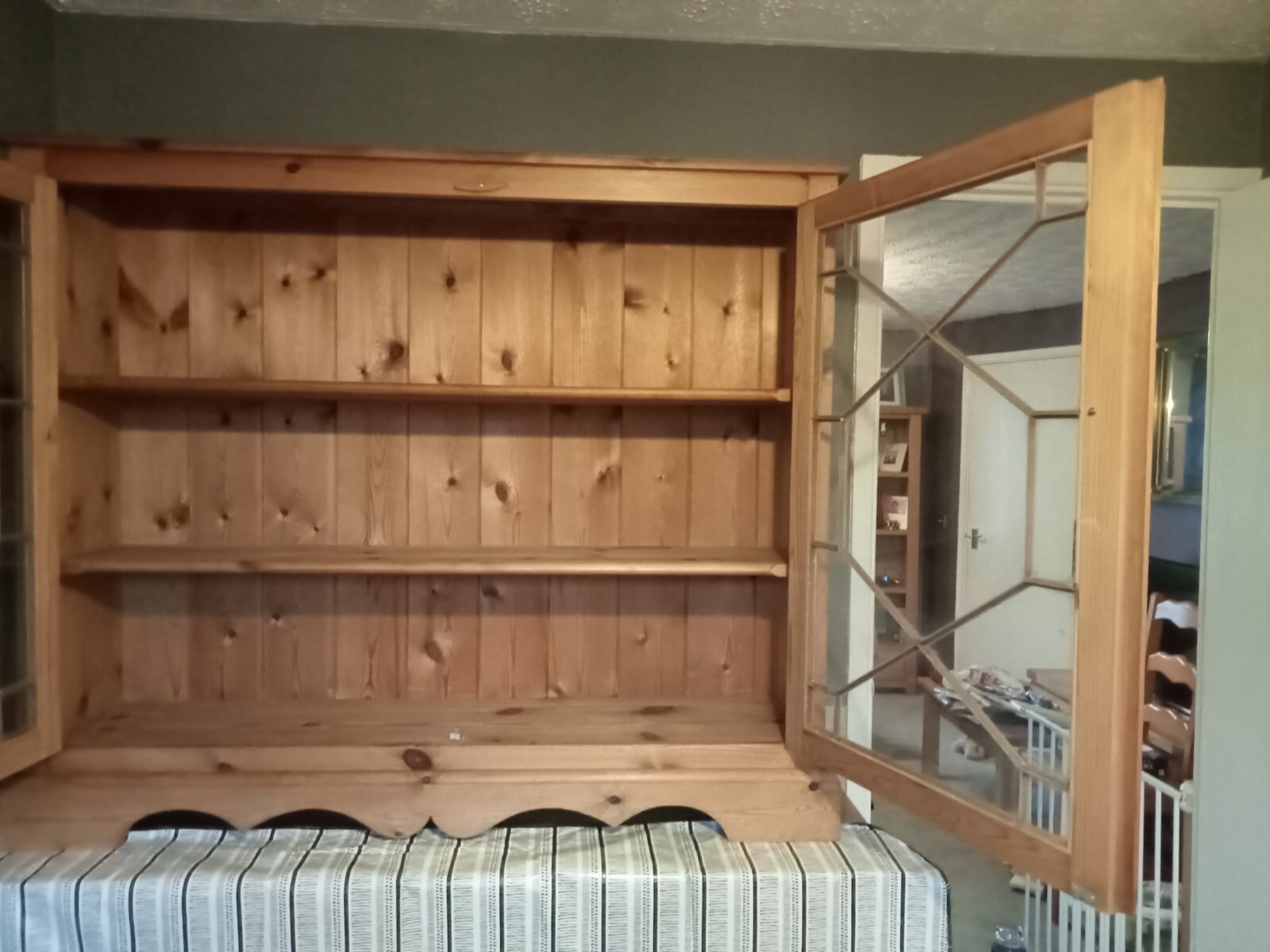 pine glass display eBay