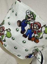 Men/Women Surgical Scrub Cap Lined Party Characters 100 Cotton