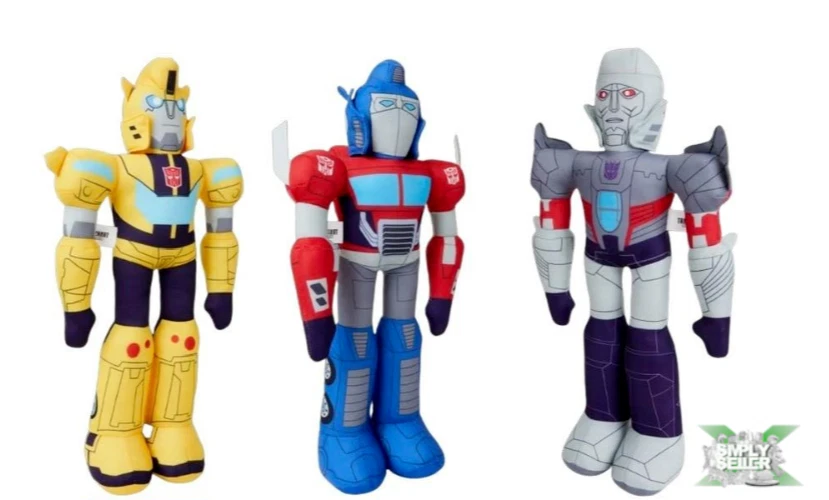 ⚡ Transformers Plüschfigur Kuscheltier 38cm Optimus Prime Bumblebee Megatron ⚡ - Bild 1 von 1