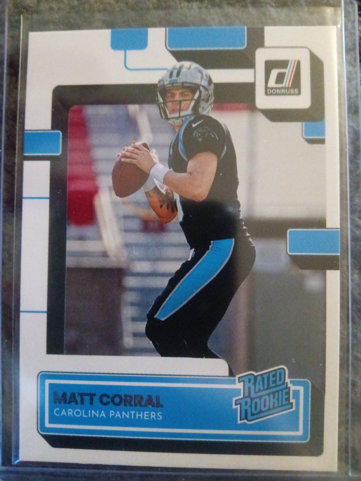 2022 Donruss Football - Rated RC - Matt Corral - Card No. 302 - Panthers