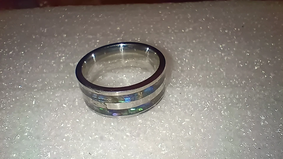 �Купите 2 изделия получите 2% скидка 8 мм титана стали моды роскошь двойной круг... - Изображение 2 из 4