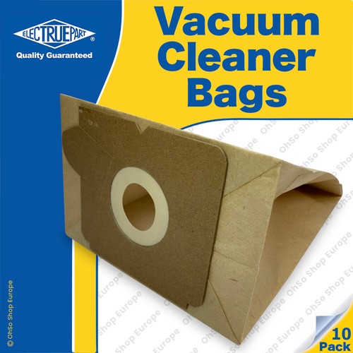 10 x ELECTROLUX Vacuum Cleaner Bags E51, E51n & E65 Type Mondo Plus