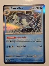 2023 SCARLET & VIOLET PALDEA EVOLVED BAXCALIBUR 60/193 HOLO