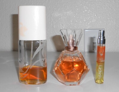 Jafra Vintage Discontinued Lot Chendre Eau de Toilette, Diamonds Blush Parfum