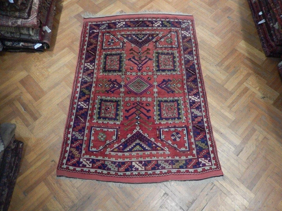 6x7' Antique Russian Kazak Rug 23354 - Image 3 of 4