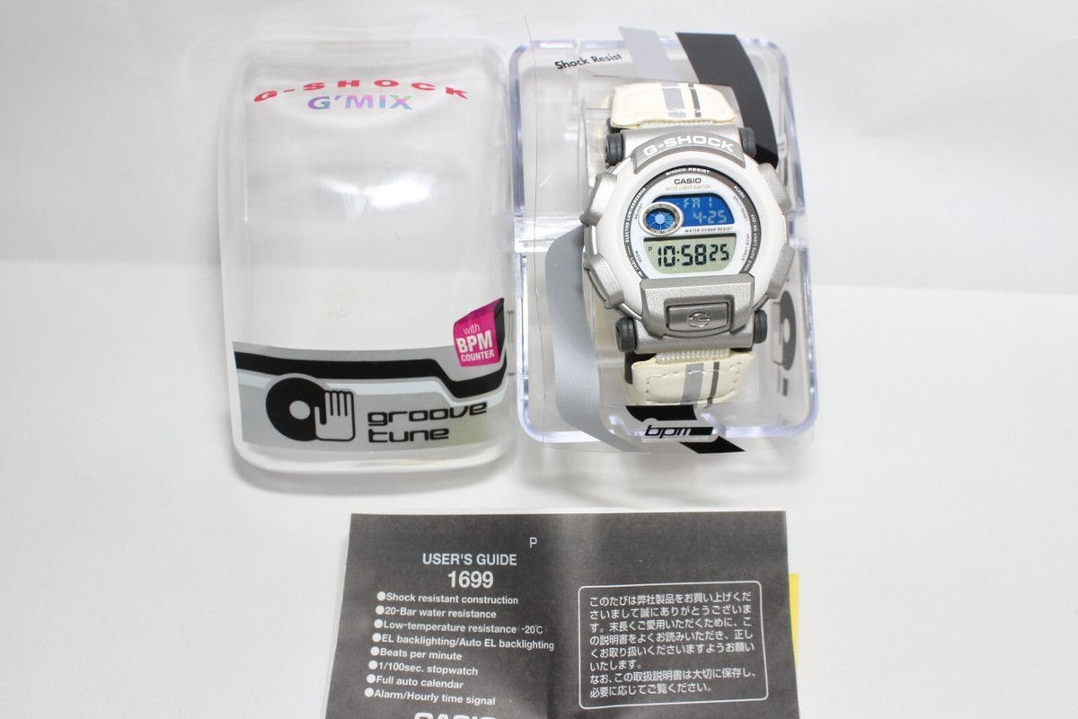 未使用保管品 CASIO G-SHOCK G'MIX GROOVE TUNE CASIO G-SHOCK DW-003HH-7T G'MIX BPM groove tune Watch | eBay