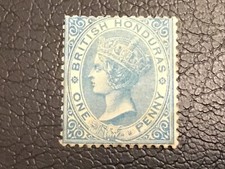 ICOLLECTZONE British Honduras 1 Very Fine hinged