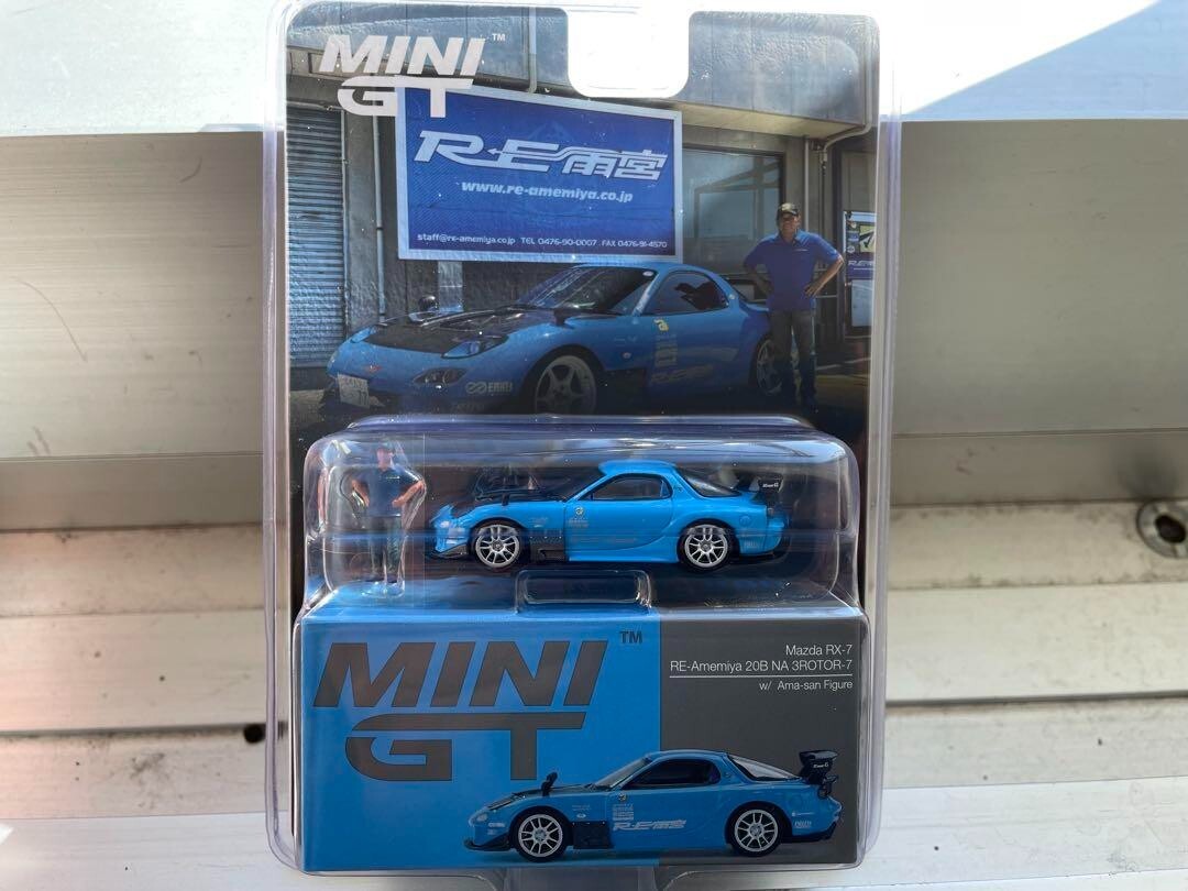 MINI GT RE Amemiya RX-7 20B NA 3ROTOR aka Amesan Tokyo Auto