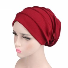 Loss Headscarf Winter Warm Women Turban Hat Chemo Hat Muslim Hijabs Head Wrap