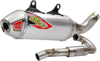 Pro Circuit T-6 Full System - Aluminum Muffler with Spark Arrestor - 0151935G