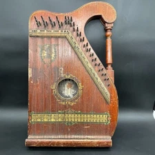 Antique Oscar Schmidt Guitar Piano Harp, Special Niagara Model - Zither