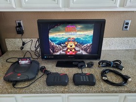 Atari Jaguar Gaming System Super Set With TONS of Games Included (See Pics) 