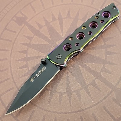 Smith & Wesson Folding Pocket Knife New ExtremeOps Framelock CK113