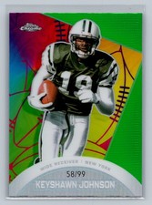 2023 Topps Composite Keyshawn Johnson All-Etch Green Refractor #/99 #CAE-14