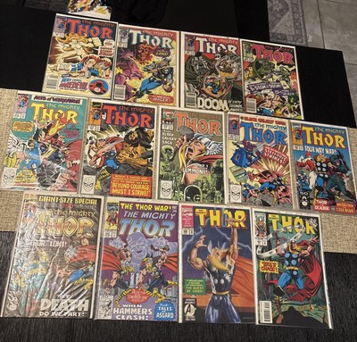 Mighty Thor #392 401 409 410 412 414 419 420 428 432 439 460 464 Lot Of 13 NM