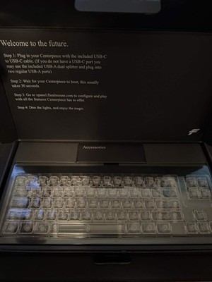Finalmouse Centerpiece Pro Founders Edition Keyboard IN HAND | eBay