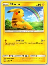 Pikachu Common Kagemaru Himeno Shining Legends 28/73 NM