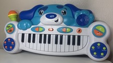 Spark Create Imagine Rolo's Keyboard Puppy Piano Microphone  Record Music Toy