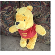 Disney Winnie the Pooh Plush Toy Red Shirt Disney Franchise