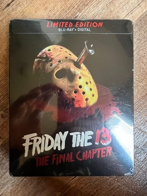 Friday the 13th: The Final Chapter w. Steelbook (Blu-ray + Digital, 1984) *NEW*