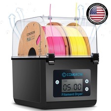 3D Printer Filament Dryer Box 2 Pack Large Storage 1.75mm Polylactic Acid Com...