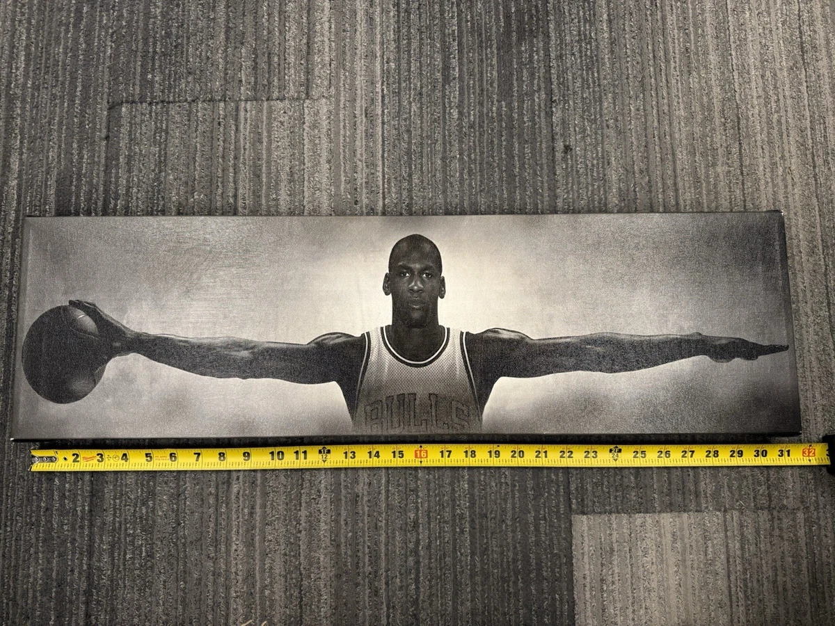 Michael Jordan Wings Poster Indiana Vintage Sports Posters for