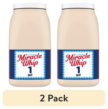  2 pack Miracle Whip Mayo-like Dressing Jug, 1 gal