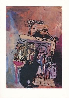Invitation to the opening and visit of the exhibition Walter Libuda, painting. E
