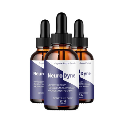 (3-Pack) Neurodyne Drops - Neuro Dyne Advanced Nerve Health Support Drops