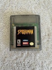 Spider-Man Game (Nintendo Game Boy Color) Authentic Tested Cleaned Ships Fast