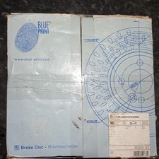 Image of 2X FRONT BRAKE DISCS BLUE PRINT ADT343205 FITS TOYOTA Yaris MK2 2005-12