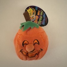 Silly Slammers Pumpkin Bean Bag w/Sounds 53 Gourdy Halloween