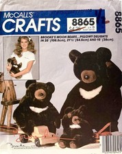 1983 Mccalls Sewing Pattern 8865 Brooke Shields Bears 15-21.5-35 Vintage 1250