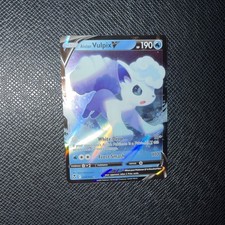 Pokemon Alolan Vulpix V #033 Silver Tempest CGC 10