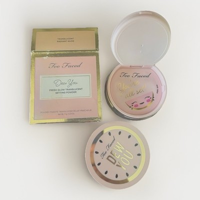 Too Faced Dew You Fresh Glow Translucent Setting Powder Radiant Nude