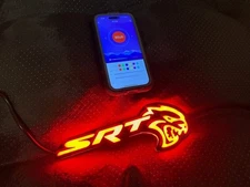 Hellcat Flow Glow RGBWA LED 2008-2025 Dodge SRT Emblem Badge Logo Bluetooth USA