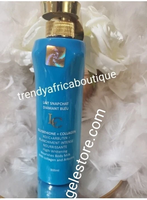 5pc. Lait snapchat Diamant blue Body lotion, serum, Shower Gel,Face Cream Set.👌 - Image 2 of 4