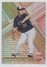 2019 Panini Elite Extra Edition Aspirations Orange 39/100 Matthew Allan #81 g2u
