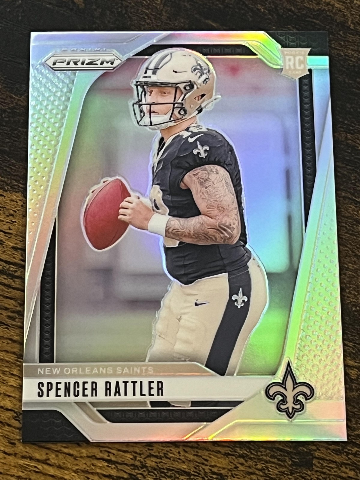 2024 Panini Prizm #388 Spencer Rattler Silver
