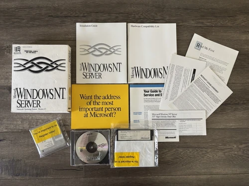 1994 Promo Sample Microsoft Windows NT Server 3.5 CD-ROM 58167 (Sealed Media)